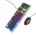 HOCO GM18 Luminous gaming keyboard and mouse set(Russian version) - imagine 2