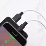 Hoco X21 Plus Silicone charging cable for Micro(L=2M)