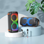 Hoco BS53 Manhattan wireless dual mic outdoor Bluetooth speaker - imagine 4