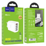 HOCO C102A Fuerza QC3.0 four-port charger(EU) - imagine 3