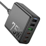 Hoco C133A Earl 6-port PD75W(3C3A) charger(EU) - imagine 3