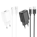 HOCO C134A Solid single port charger set(EU)