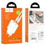 Hoco C95A Lineal PD20W+QC3.0 Charger Set(Type-C to Lightning)(EU) - imagine 3