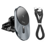 HOCO CA91 Magic magnetic wireless fast charging car holder - imagine 3