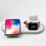 Hoco CW21 Wisdom 3-in-1 wireless charger - imagine 7
