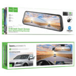 Hoco DV16 9.66-inch streaming media driving recorder(dual-channel with rear camera) - imagine 2