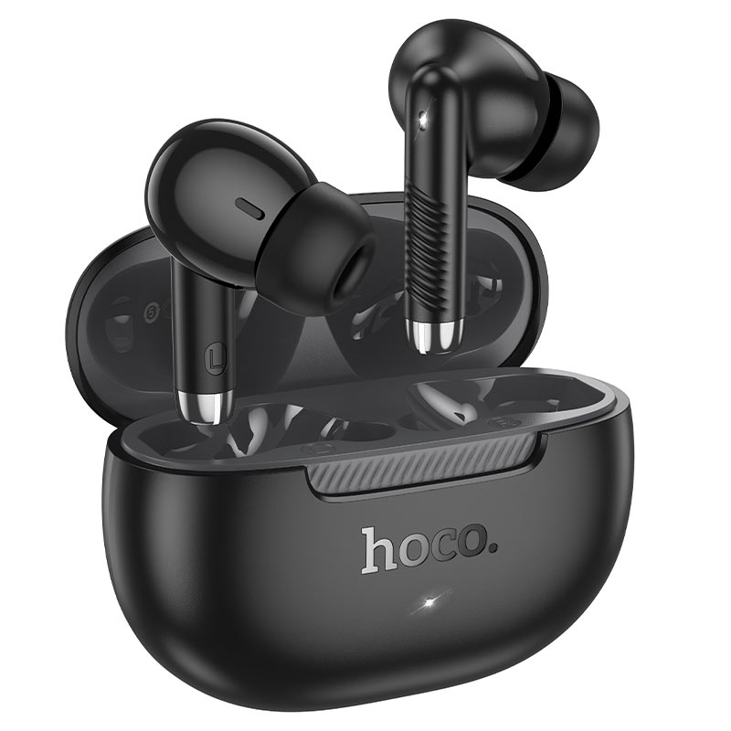 hoco-eq24-estrella-wireless-bt-headset-midnight-black.jpg Hoco EQ24 Estrella wireless Bluetooth headset - imagine 1