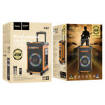Hoco HA2 Wave wireless dual-mic outdoor Bluetooth speaker - imagine 4