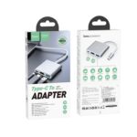 Hoco HB14 Easy use Type-C adapter(Type-C to USB3.0+HDMI+PD) - imagine 5