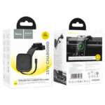 HOCO HW24 Might retractable magnetic wireless fast charging car holder(center console) - imagine 4