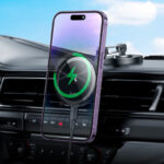 HOCO HW26 Jacques metal magnetic wireless fast charging car holder