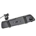 Hoco DV4 4.5-inch rearview mirror driving recorder(dual-channel)