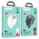 HOCO N41 Almighty PD20W+QC3.0 charger(EU)+set cable - imagine 6