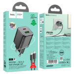 HOCO N41 Almighty PD20W+QC3.0 charger(EU)+set cable - imagine 7
