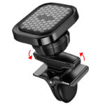 HOCO S49 Fuerte series air outlet magnetic car holder - imagine 4