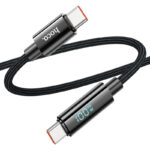 HOCO U125 Benefit 100W charging data cable with display Type-C to Type-C - imagine 2