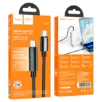 HOCO U125 Benefit PD charging data cable with display Iphone(lightning) - imagine 5