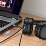 HOCO UPA22 AUX silicone audio cable - imagine 2