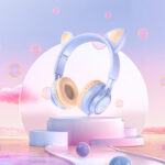 Hoco W36 Cat ear headphones with mic dream — изображение 2