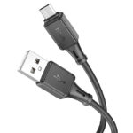 HOCO X101 Assistant silicone charging data cable Micro - imagine 3