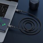 Hoco X50 Type-C to Type-C Exquisito 100W charging data cable(L=1M) - imagine 5