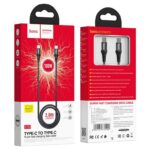 Hoco X50 Type-C to Type-C Exquisito 100W charging data cable(L=2M) - imagine 6