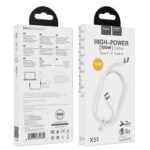 Hoco X51 High-power 100W charging data cable Type-C to Type-C(L=2M) — изображение 8