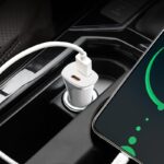 Hoco Z31A Colossus PD+QC3.0 car charger set (Type-c to Lightning)