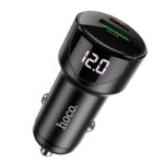 HOCO Z42 Light road dual port digital display PD20W+QC3.0 car charger - imagine 3