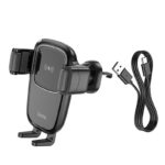 HOCO HW1 Pro wireless fast charge car holder(air outlet) - imagine 3