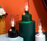 XO HF06 Kerosene Lamp Style Colourful Ambient Night Light Humidifying Mist(1200mAh)
