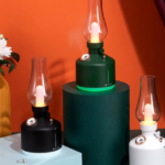 XO HF06 Kerosene Lamp Style Colourful Ambient Night Light Humidifying Mist(1200mAh)
