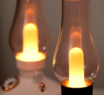 XO HF06 Kerosene Lamp Style Colourful Ambient Night Light Humidifying Mist(1200mAh) — изображение 3