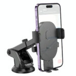 HOCO H19 Mighty one-button car holder(center console) - imagine 4