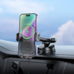 HOCO HW5 Journey wireless fast charging car holder(center console)