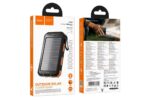 Hoco J164 Platinum solar dual lighting power bank(8000mAh) - imagine 2