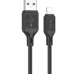 HOCO X90 Cool silicone charging data cable for Lightning