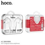 Hoco M77 Original series earphones Jack 3.5mm display - imagine 4
