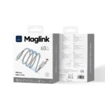 Wiwu 60W Maglink Magnetic Cable  Wi-C082 A-C(type-c) 1M - imagine 2