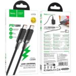 Hoco U153 Extreme100W multi-protocol charging cable Type-C to Type-C - imagine 3
