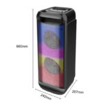 Sing-e ZQS6288 RGB Party Dual Speaker 6,5 inch 30W