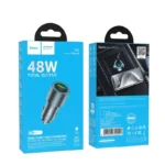 HOCO Z60 Bloom 48W dual-port PD30W+QC3.0 multi-protocol car charger — изображение 2
