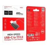 Hoco HB53 Type-C mini TF card reader 2.0 - imagine 3