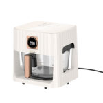 HOCO HE22 4.5L borosilicate glass air fryer with touch screen(EU)