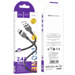 Hoco X109 Energy silicone charging data cable Lightning iP(L=2M) - imagine 2