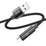 HOCO U125 Benefit charging data cable with display iP(Lightning) - imagine 3