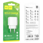 Hoco C98A Proton single port QC3.0 charger+ set cable(EU) - imagine 4