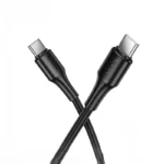 Hoco X120 Beneficio 60W charging data cable Type-c to Type-c(packaged)