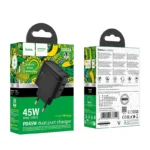 Hoco CS62A Bright PD45W(2C) charger(EU) - imagine 3