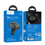 HOCO E85 Tiger PD20W+QC3.0 car Bluetooth FM transmitter - imagine 4